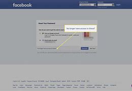 Image result for Forgotten Facebook Password