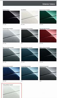 Image result for Audi Paint Colour Chart