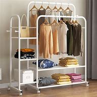 Image result for Bedroom Clothing Rack