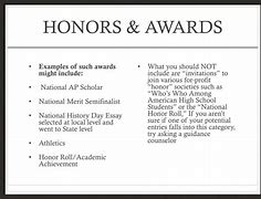 Image result for Honor vs Award