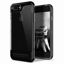 Image result for Black iPhone 7 Plus with Clear Case
