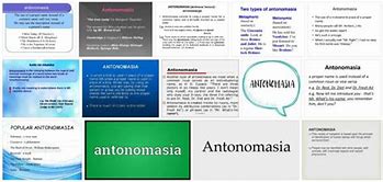 Image result for antonomasia