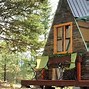 Image result for Small a Frame Cabin Inside