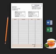 Image result for Business Estimate Template