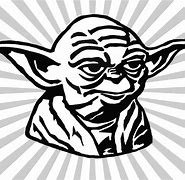 Image result for Yoda Line Art
