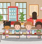 Image result for Cafeteria Lunch Cartoon