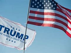Image result for Trump with Flag