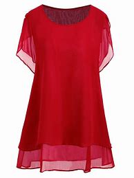 Image result for Red Tunic Tops