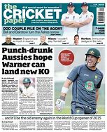 Image result for Newspaper Design Cricket