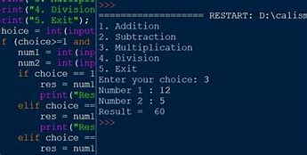 Image result for Calculator Code Script On Python