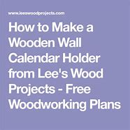 Image result for Wood Wall Calendar with Tree On It