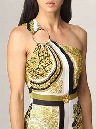 Image result for Versace Gold Dress