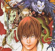 Image result for Death Note Opening 1 Light and Ryuk Apple