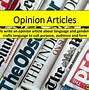 Image result for Newspaper Column Writing Examples