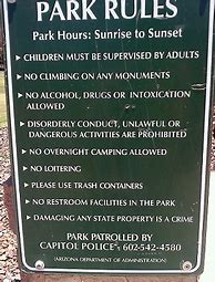 Image result for Theme Park Rules