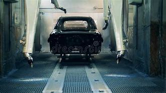 Image result for Robot Painting Car Factory