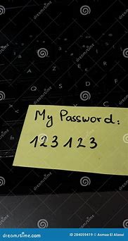 Image result for Stick Notes Password