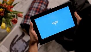 Image result for Skype Main Screen On Tablet Galaxy