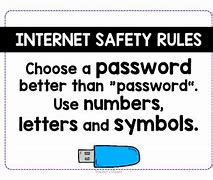 Image result for Internet Safety Rules Clip Art