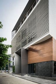 Image result for Modern Office Facade Building Design
