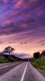 Image result for Road Sunset iPhone Wallpaper