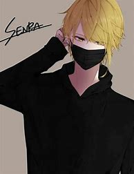 Image result for Cute Anime Boy with Mask