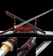 Image result for Red and Black Ninja Sword