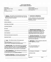 Image result for Work Contract Form