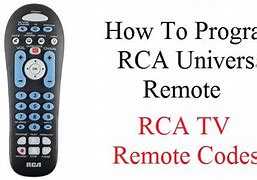 Image result for Program RCA Remote Control