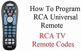 Image result for Program a RCA Remote