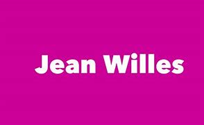 Image result for Pics of Jean Willes