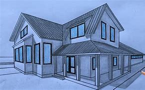 Image result for Two-Dimensional House Drawing