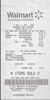 Image result for Unscanned Receipts