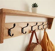 Image result for Coat Rack Wall Mounted Wood