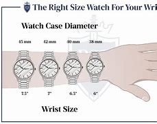 Image result for 25Mm Watch On Wrist