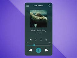 Image result for Music Player Mockup