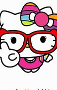 Image result for Hello Kitty as a Nerd