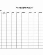 Image result for Free Printable Medication Chart