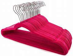 Image result for velvet clothes hanger