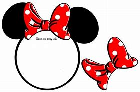 Image result for Minnie Mouse Head Printable