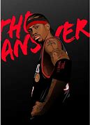 Image result for The Answer Allen Iverson Lettering