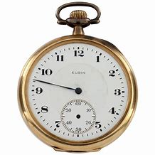 Image result for Vintage Yellow Gold Pocket Watch