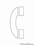 Image result for Telephone Stencil