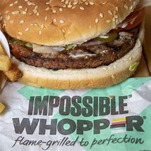 Image result for Impossible Whopper