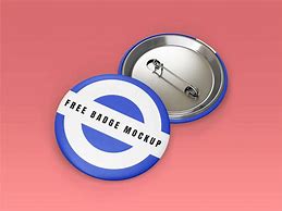 Image result for Button Pin Mockup