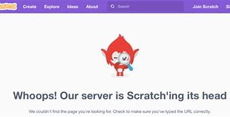 Image result for Scratch 404 Error