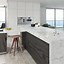Image result for White Quartz Countertops with Veining