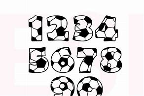 Image result for Soccer Ball Number 7 SVG