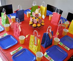 Image result for LEGO Birthday Party