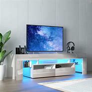 Image result for Small White TV Stand